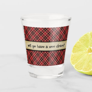 A Wee Dram of Scotch Shot Glass
