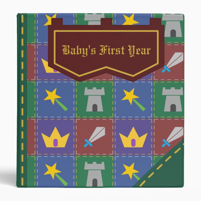 A Wee One's Fantasy Quilt Binder (Front)