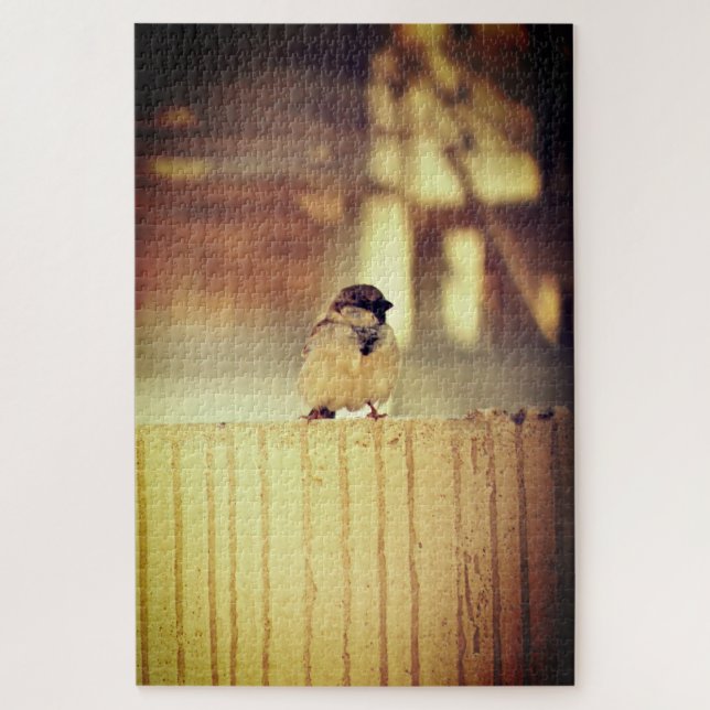 A Wee Sparrow Jigsaw Puzzle (Vertical)