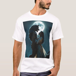 A werewolf is howling heartbreakingly T shirt