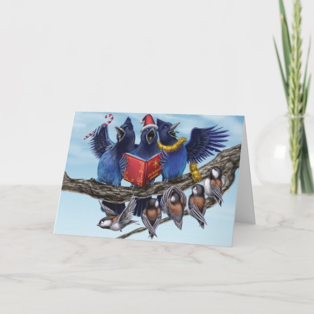 A West Coast Christmas: Jays Holiday Card (Front)