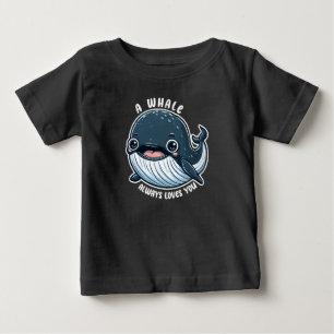 A Whale Always Loves You Right Whale Lover Gift Baby T-Shirt