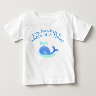 A whale of a time - crawler baby t-shirt