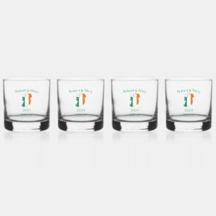 À Whisky Ensemble de verre Whiskey Mariage irlandais