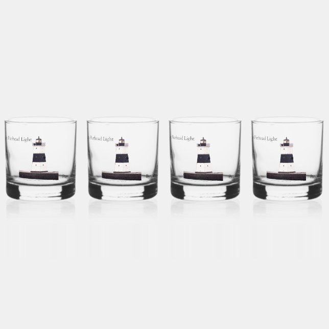 À Whisky Erie Pierhead Verre clair (Recto)