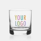 Lowball Whiskey Rocks verre avec logo personnalisé