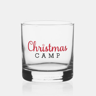 À Whisky Verre de camp de Noël Barware | Meilleures lunette
