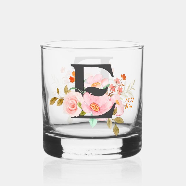 À Whisky Verre Whiskey Lettre E (Recto)