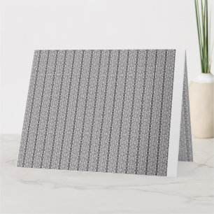 A white and grey geometric pattern fills the image card