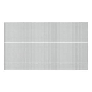 a white and grey wallpaper with a pattern on it name tag