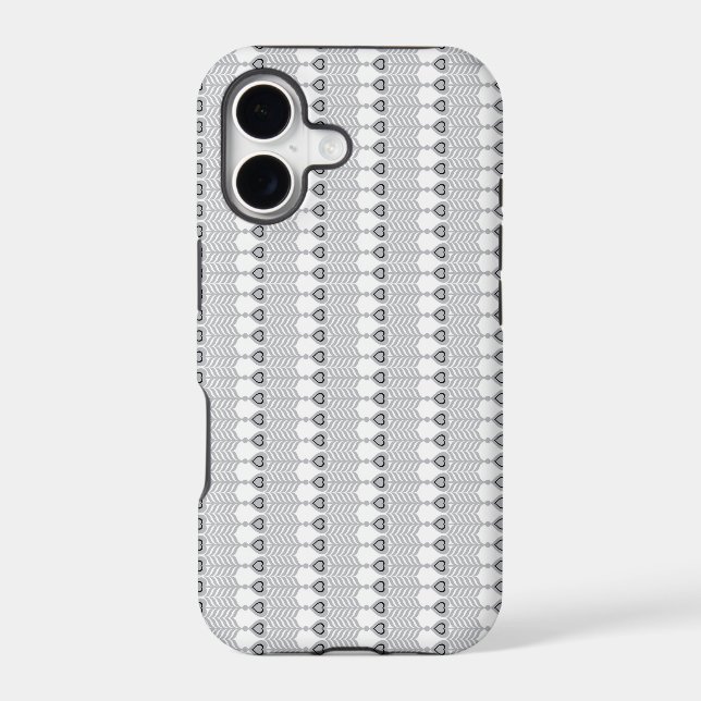 a white background with a pattern of circles (Back)