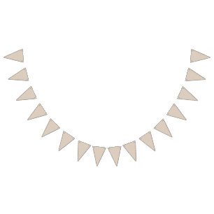 a white background with a pattern of leaves bunting flags