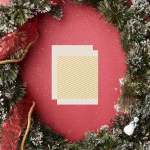 a white background with a pattern of small dots foil holiday postcard