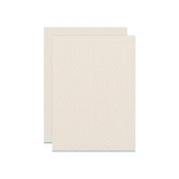 a white background with a pattern of small dots