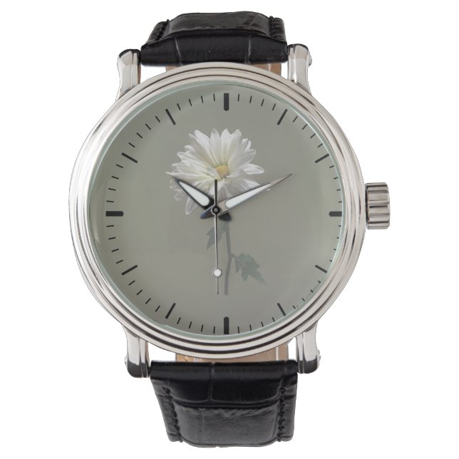 A White Daisy Watch (Front)