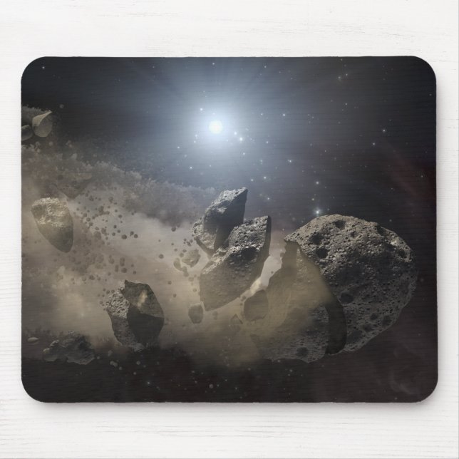 A white dwarf star mouse pad (Front)