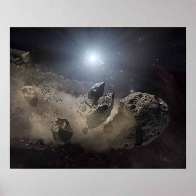 A white dwarf star poster (Front)