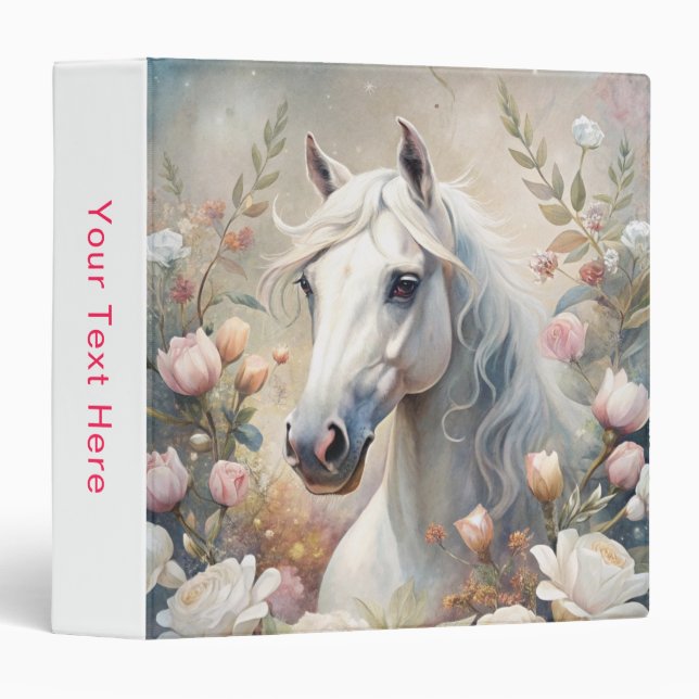 A White Horse  Binder (Front/Spine)