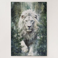 A white lion puzzle