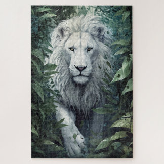 A white lion puzzle