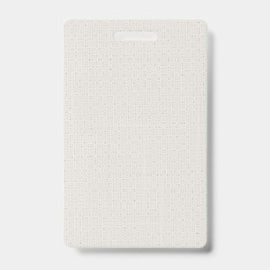 A white shape optimized in design, showcasing clea badge