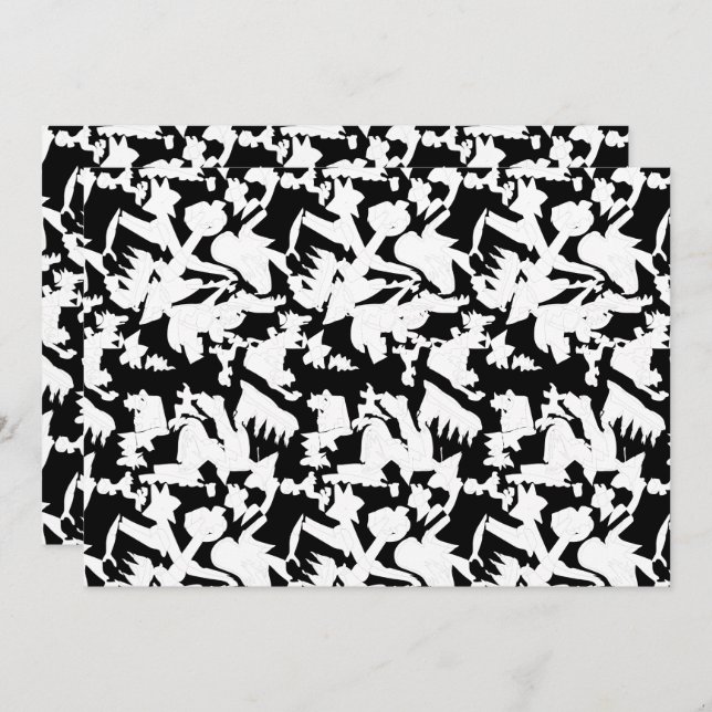 A white sleeve with a subtle texture, likely part  thank you card (Front/Back)