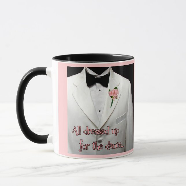 A White Sport Coat Mug (Left)