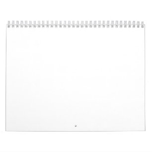 A white square enclosed by a distinct black border calendar