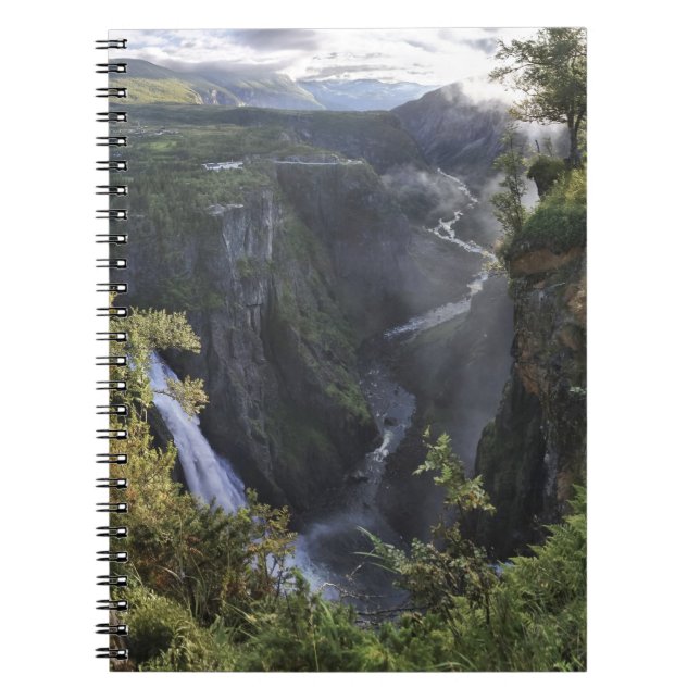 A wide evening view - Hordaland, Norway Notebook (Front)
