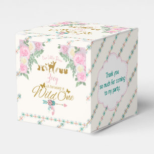 A Wild One - First Birthday Favor Box