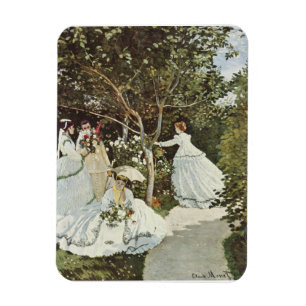 A Windmill at Zaandam Claude Monet    Magnet
