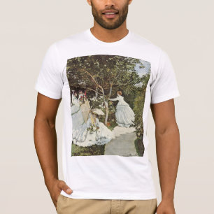 A Windmill at Zaandam Claude Monet      T-Shirt