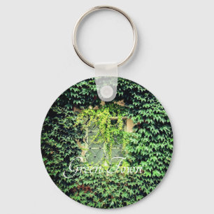 A window in green plants Case-Mate iPhone case Cla Keychain