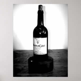 A Wine Bottle Poster