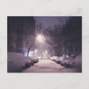 A Winter Glow On The Upper West Side Postcard
