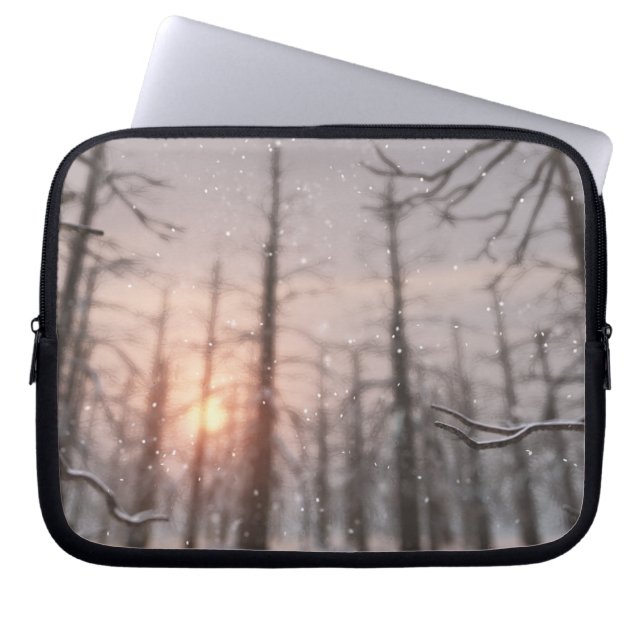 A Winter Night's Dream Laptop Sleeve (Front)