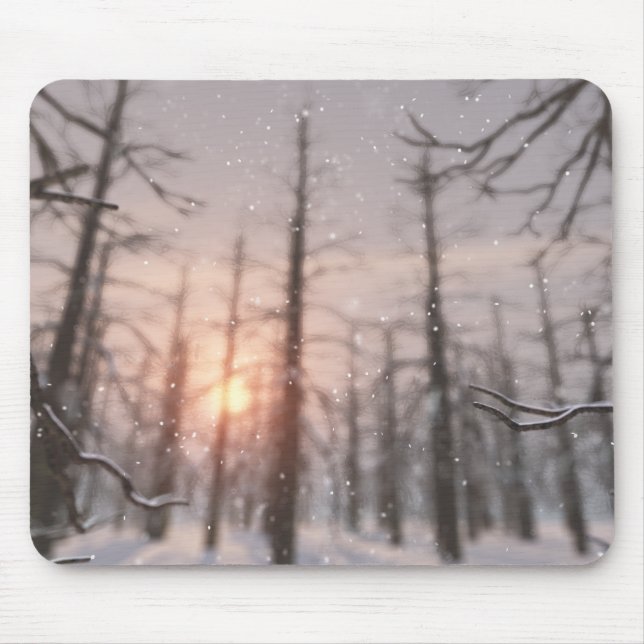 A Winter Night's Dream Mousepad (Front)