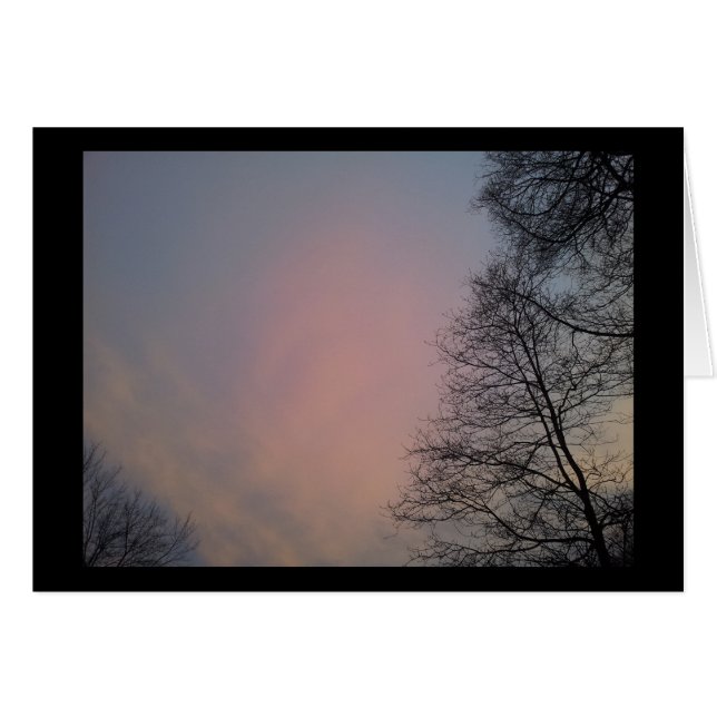 A winter sunset (Front Horizontal)