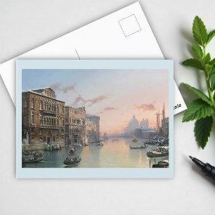 A Winter View Of The Grand Canal, Venice, Postcard