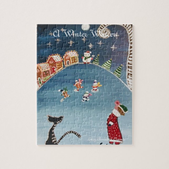 A Winter Wonder Jigsaw Puzzle (Vertical)