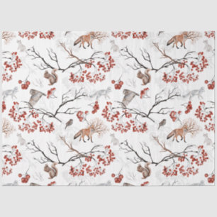 A Winter Woodland Series Design 12 Tissue Paper
