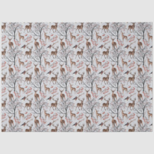 A Winter Woodland Series Design 3 Tissue Paper