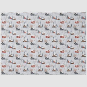 A Winter Woodland Series Design 9 Tissue Paper