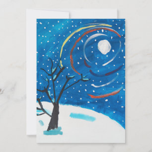 A Winter's Night Holiday Card