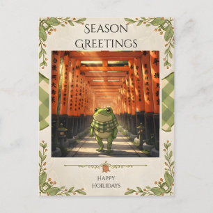 A Wish Among Torii Gates Postcard