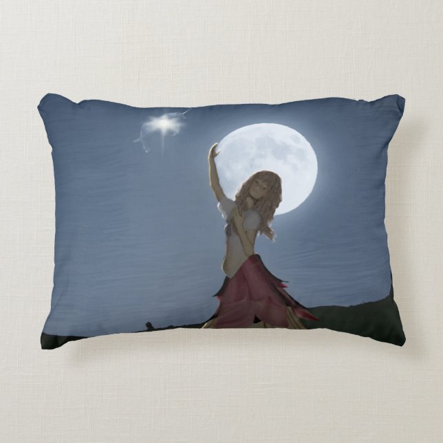 A Wish Come True Decorative Pillow (Front)