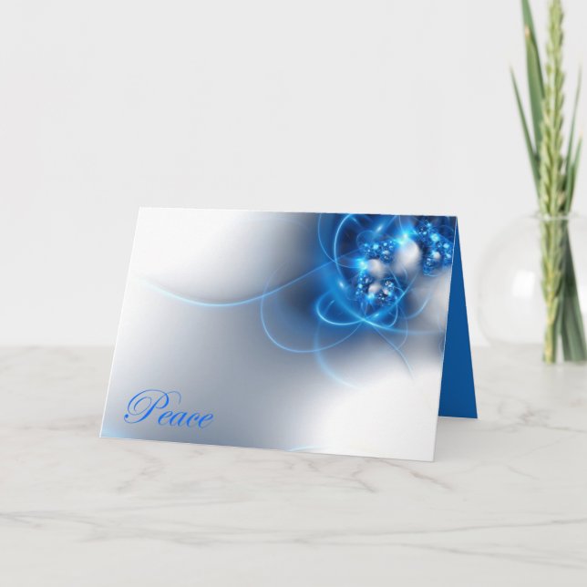 A Wish of Peace Holiday Card (Front)