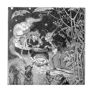 A Witch Brews for Forest Friends Tile
