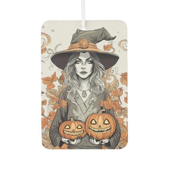A witch's love air freshener (Front)