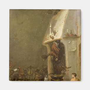 A Witch's Tavern Magnet